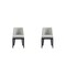 Manhattan Comfort Gansevoort Faux Leather Dining Chair in Stone Grey - Set of 2 DC051-ST - alternate 1